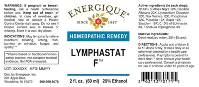 Enrg101 Lymphastat F 2oz 6 29 22